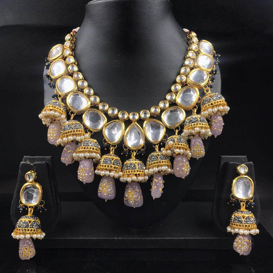 Zevar necklace Kundan Heavy Choker By Zevar